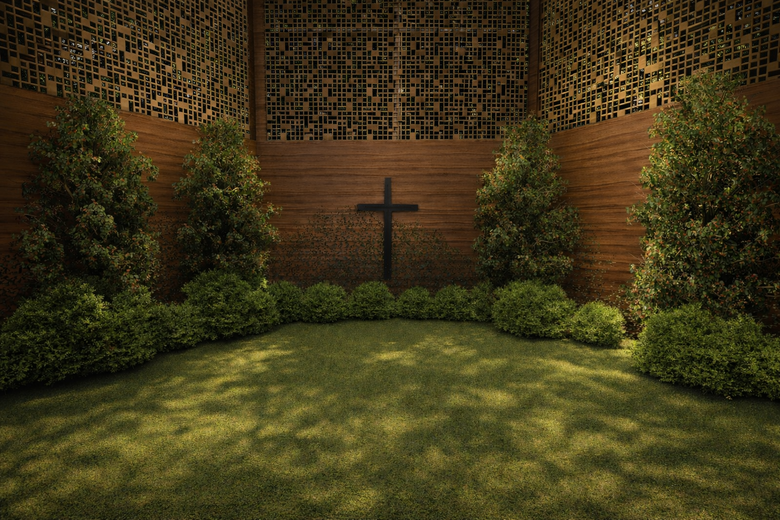 Central Open Prayer Area