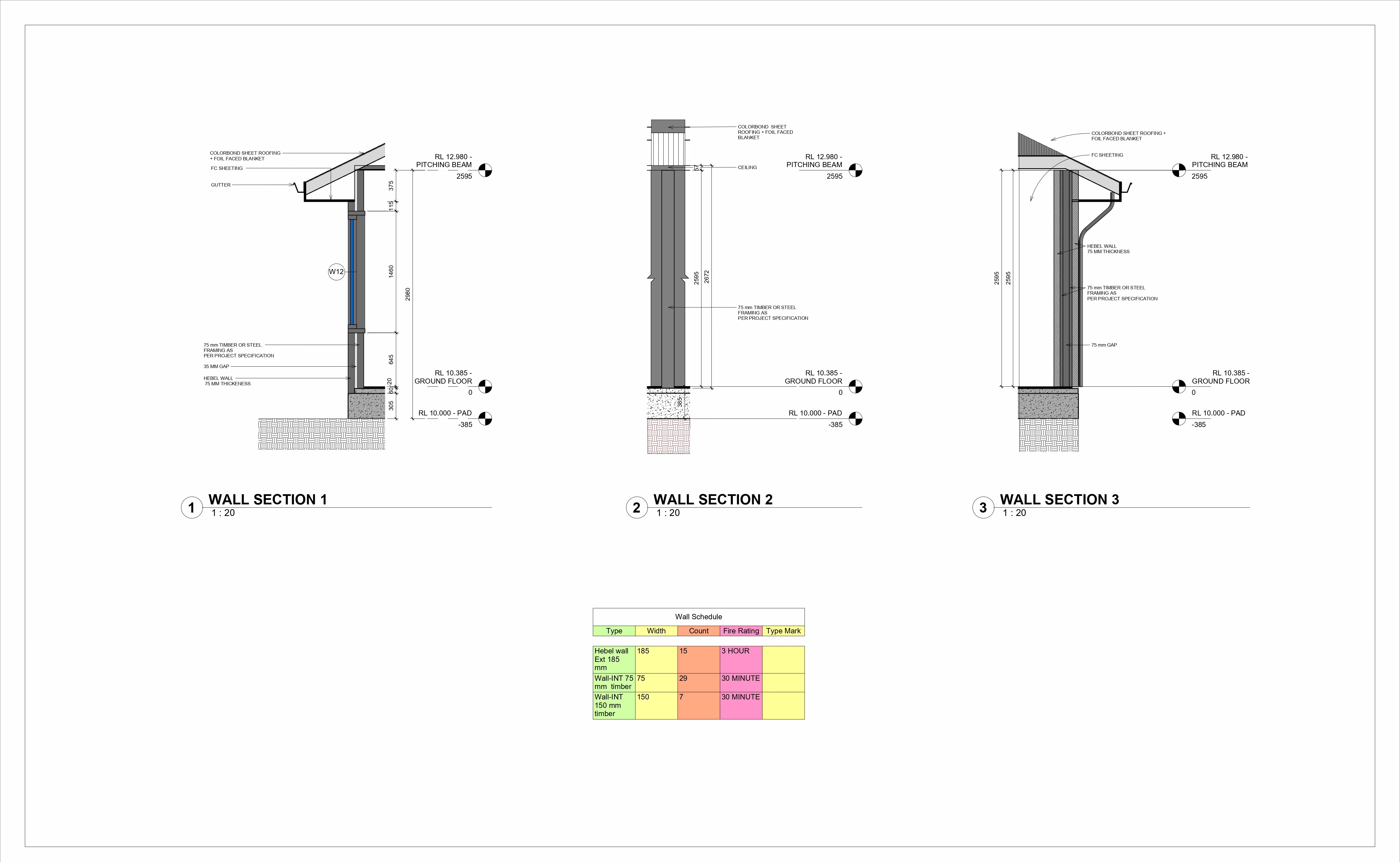 Wall Sections